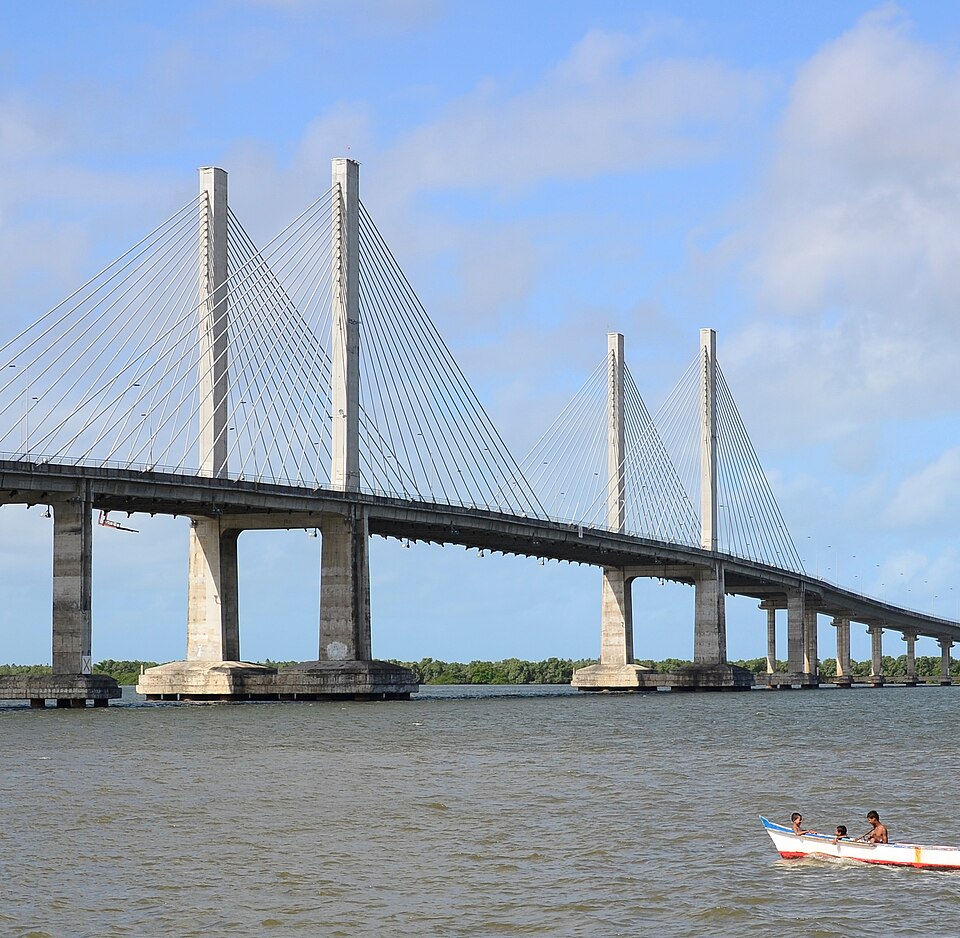 Vista de Aracaju, capital do estado