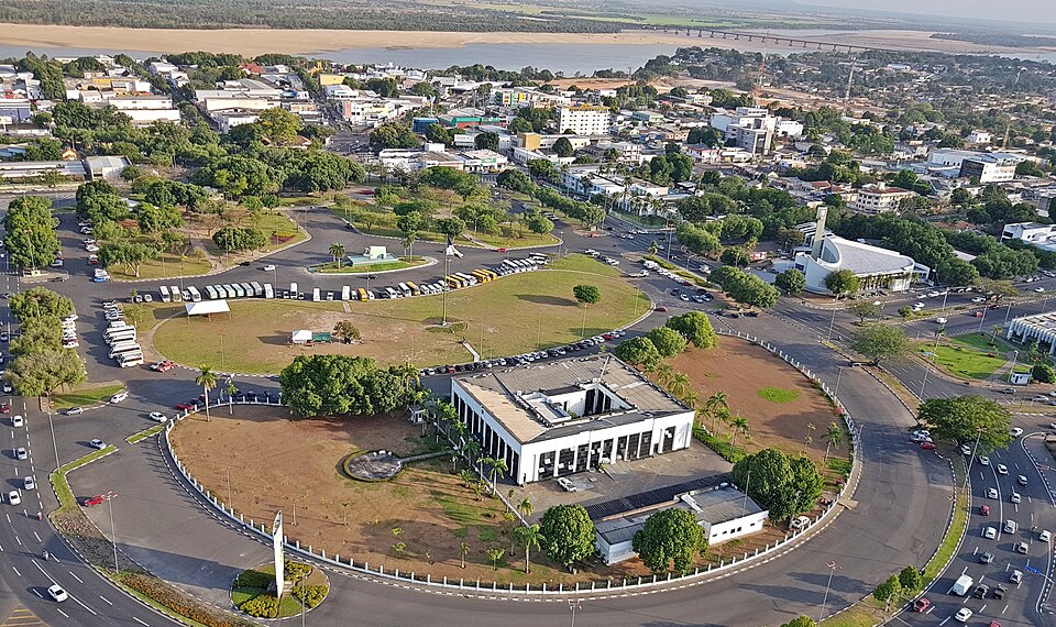 Vista de Boa Vista, capital do estado