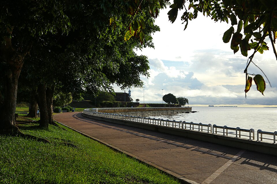 Vista de Macapá, capital do estado