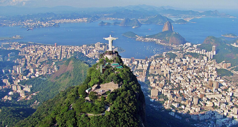 Vista de Rio de Janeiro, capital do estado