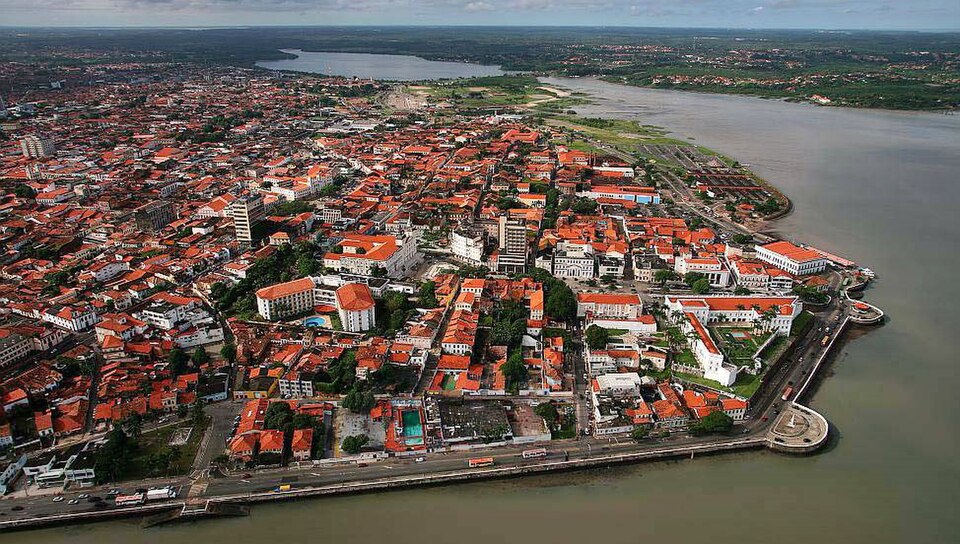 Vista de São Luís, capital do estado